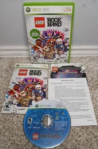 LEGO Rock Band Microsoft Xbox 360 completo con manual probado en caja original funcionando con código - Imagen 1 de 1