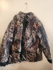 Chaqueta Camuflada Pelirroja Goretex Forrada Talla 2X XXL Doble Forrada Buen Estado Usada - Imagen 1 de 7