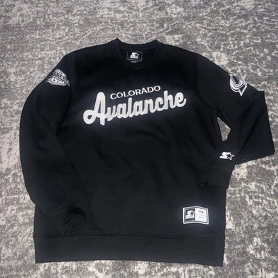 Sudadera de hockey NHL Colorado Avalanche vintage para principiantes talla grande Foto 1 de 4