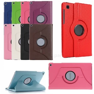 For Samsung Galaxy Tab A9 8.7 A9+ 11.0 Tablet Case Leather Rotating Stand Cover - Picture 1 of 13