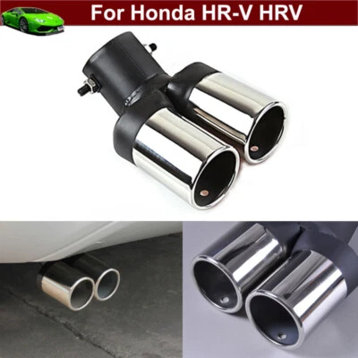 1pcs Exhaust Pipes Tips Exhaust Muffler Tail Pipe for Honda HR-V HRV 2010-2026 - Image 1 of 4