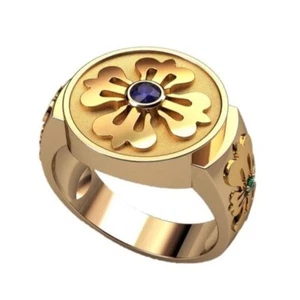 5 Stck. Herren Ring Wachsmuster für verlorenes Wachs Gießen Schmuck/Spritzwachs_30205 - Bild 1 von 3