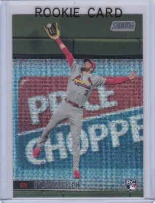 DYLAN CARLSON ROOKIE CARD 2021 Topps Stadium Club Baseball ST. LOUIS CARDINALS - Image 1 of 2