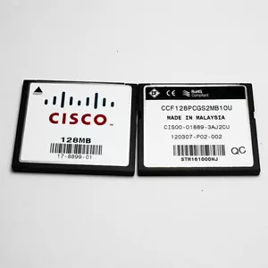 CISCO 128MB CompactFlash Card CISCO 128MB CF Card Industrial Grade - Picture 1 of 1