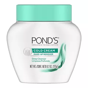 POND'S Cold Cream Cleanser 6.1 oz Jars Suitable for sensitive skin Dermatologist - Picture 1 of 10
