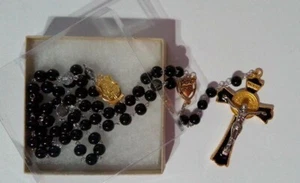 Men's Rosary for Father Grandfather Priest Chaplain Minister Seminarian Deacon - Picture 1 of 19