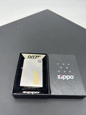 Logotipo de pistola Zippo BT JAMES BOND 29775 nunca usado Foto 1 de 4