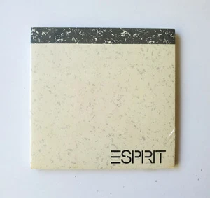 Vintage ESPRIT Briefpapier Notizen Papier Notizblock in Weiß & Grau - Neu - Bild 1 von 3