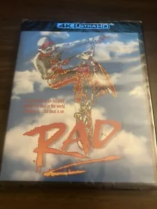 Rad 4K UHD Vinegar Syndrome BMX No Slipcover Brand New Sealed - Picture 1 of 3