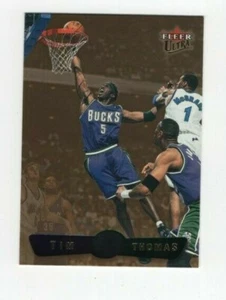 2001-02 Fleer Ultra Gold Medallion - Tim Thomas Milwaukee Bucks #88 - Imagen 1 de 3