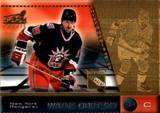 Wayne Gretzky NEW YORK RANGERS 1998-99 Pacific Aurora Championship Fever #30