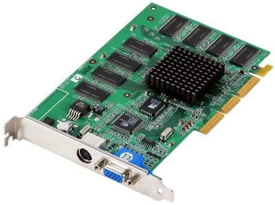 Graphic Card Leadtek Nvidia GeForce2 MX400 64MB Sdram 2852 AGP 128-BIT D-Sub TV - Image 1 of 2