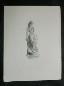 1800s Engraving Etching - Susannah by G. B. Lombardi & T. W. Hunt - Picture 1 of 3