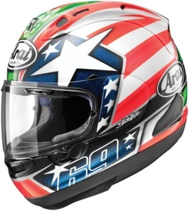 Arai Corsair X Nicky 6 Flag USA Hayden NO SALES TAX Option motorcycle helmet Sm - Picture 1 of 2