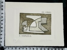 WUNDERKAMMER C EXLIBRIS 57 ' ASTRATTISMO ' - * MARIO RADICE * - C SIGNED !