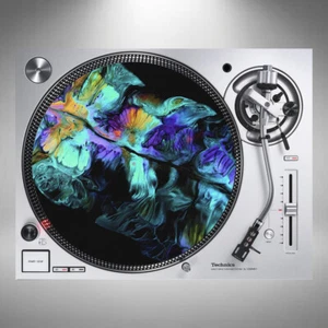 Liquid Acrylic Slipmats 12" Turntable Vinyl Pair or Single *Posted In Cardboard* - Picture 1 of 7