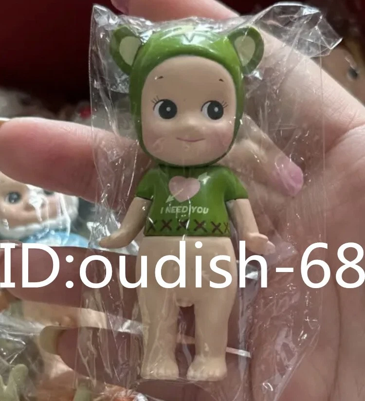 Tigre Verde - Auténtico Sonny Angel 2013 Serie Día de San Valentín Mini Figura Juguete Foto 1 de 1