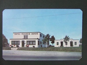 Wilmington Delaware DE Francis Drake Hotel Motor Court Cottages Postcard 1950s - Picture 1 of 1