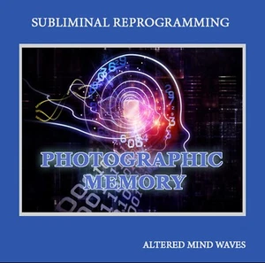 Photographic Memory Subliminal CD - Develop Your Natural Perfect Memory - Picture 1 of 1