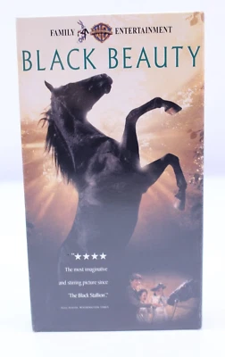 VHS Black Beauty Animal Horse Movie Family Kid Shapiro NEW Sealed 1994 - Image 1 of 4