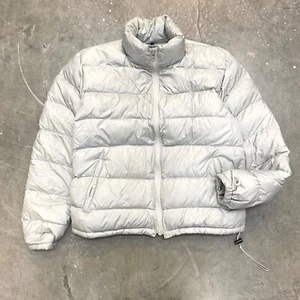 Chaqueta Nuptusa de Colección The North Face Marrón Etiqueta Plateada Tampón Ganso - Imagen 1 de 4