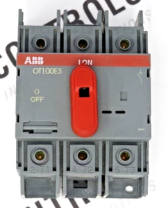 ABB-Asea Brown Boveri OT100E3 100A 600VAC Disconnect Switch - Picture 1 of 10