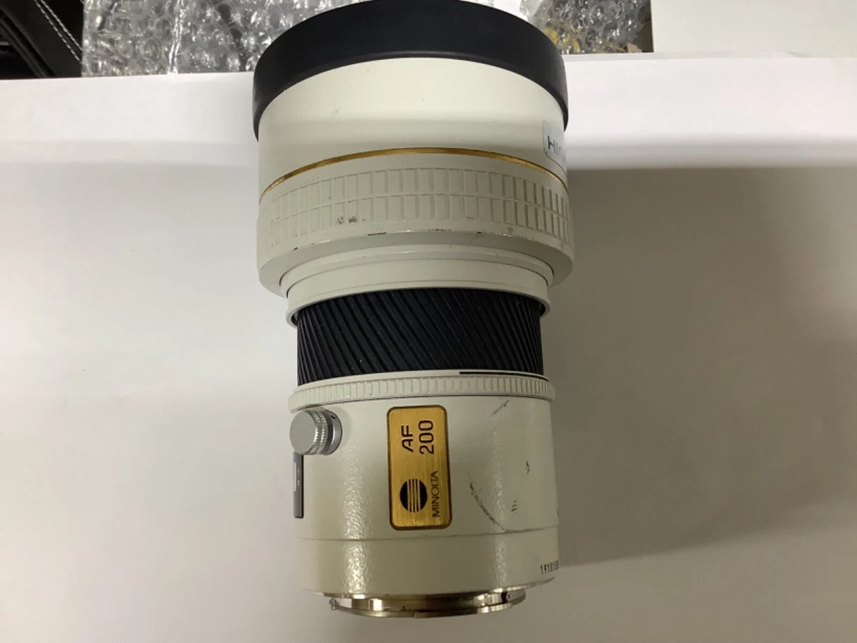 MINOLTA High Speed AF APO 200mm F2.8セット売 MINOLTA】ミノルタ『High Speed AF APO 200mm F2.8 G』焦点距離