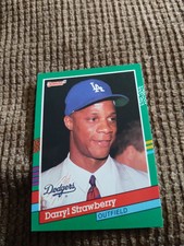Darryl Strawberry 1991 Donruss #696  Los Angeles Dodgers