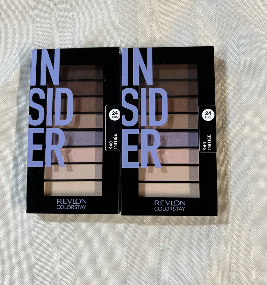 2x Revlon ColorStay Looks Book Eye Shadow Palette #940 Insider New - Image 1 of 1