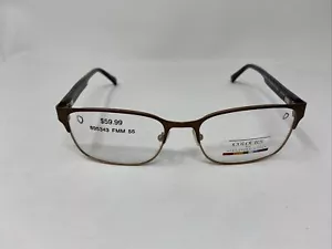 COLOURS BY ALEXANDER JULIAN EYELET MATTE BROWN TORTOISE 55/18/140 FLEX HINGE N04 - Picture 1 of 10