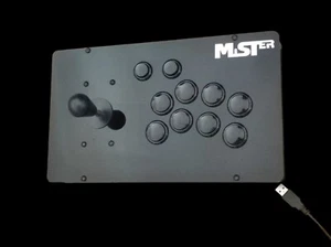 MiSTer FPGA Low Latency USB Arcade Joystick with DB9 Neo Geo Port By VILLENA - Foto 1 di 2