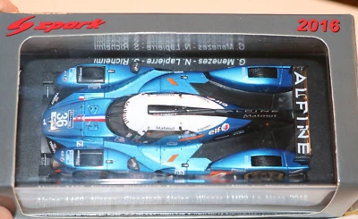 1/43 ALPINE A460 NISSAN #36 LE MANS 2016 1ST LMP2 MENEZES LAPIERRE SPARK S5119 - Image 1 of 4