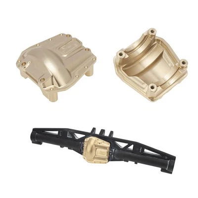 Brass Bridge Cover Counterweight For 1/6 Axial SCX6 Jeep Wrangler AXI05000 - Image 1 of 4