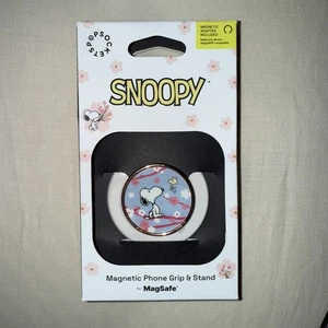 PopSockets Pop Socket Snoopy & Woodstock MagSafe PopSocket Phone Stand Holder - Picture 1 of 2