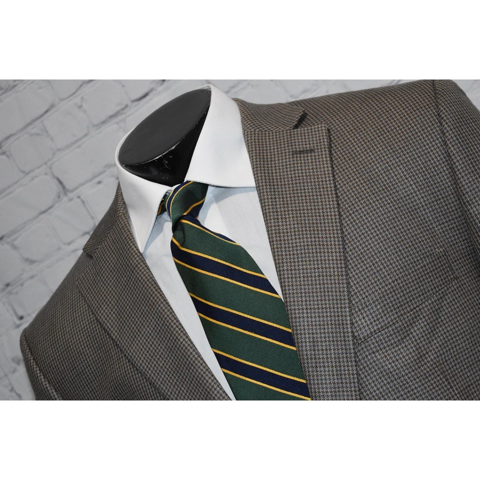 Blazer Abrigo Deportivo Lauren Ralph Lauren Para Hombre 44 Reg Seda Mezcla Lana Pata de Gallo Foto 1 de 4