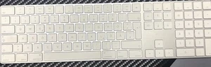 Apple Magic Keyboard Bluetooth Tastatur - Silber/Weiß - Bild 1 von 1