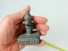 SCARCE VINTAGE PRESCOTT EDDY FIRE HYDRANT COMPANY PAPERWEIGHT ADVERTISING