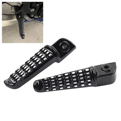 2pcs Aluminum Front Foot Pegs Footrest For Kawasaki ER-6N ER650 2006-2008 Foto 1 de 4