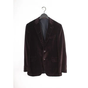 Blazer ajustado de terciopelo informal Boglioli para hombre talla IT50/L - Imagen 1 de 7
