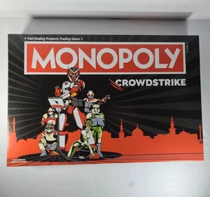 Monopoly Crowdstrike Board Game 100% Complete & In Excellent Condition VERY RARE - Picture 1 of 10