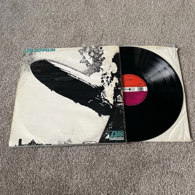 Led Zeppelin - 1 / I Vinyl Record FIRST UK Pressing 1969 TURQUOISE A1/B1 - PLUM - Imagem 1 de 4