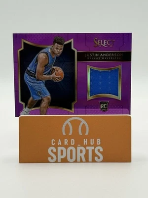 JUSTIN ANDERSON 2015-16 SELECT PÚRPURA REFRACTOR NOVATO JERSEY PARCHE RC/99!!!!!! Foto 1 de 4
