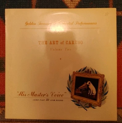 The Art Of Caruso Volume Two  - LP RECORD HMV  (1958) - MINT CONDITION RECORD  - Image 1 of 4