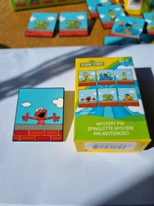 Loungefly Mystery Pin Badge Sesame Street Elmo Glitter Chase Jim Henson Muppets - Picture 1 of 3