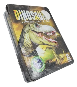 Dinosaurs Inside and Out 2 DVD Metal Tin Set Discovery Channel Documentary ~ NEW - Picture 1 of 4