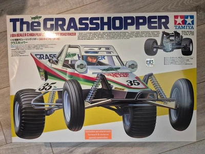 Tamiya Grasshopper (Neuauflage) mit Fernstuerung, Tuning Motor, usw (neu) - Bild 1 von 4