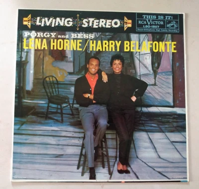 LENA HORNE HARRY BELAFONTE Porgy & Bess LP EX+ 1st Press RCA Victor Stereo 1959 Foto 1 de 3