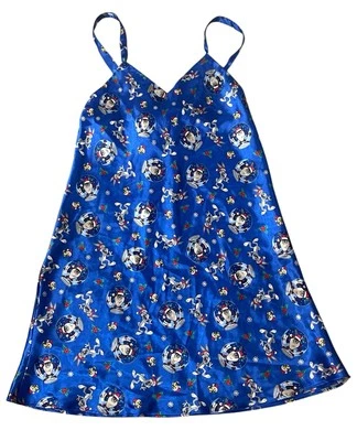Classic Looney Tunes Collection Night Gown Pajamas Christmas Size Small - Image 1 of 3