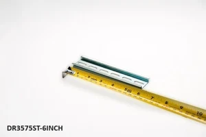 New DIN Rail Slotted Steel, Pre-Cut 35mm x 7.5mm, 150 mm (~6 (5.9) Inch) Long - Picture 1 of 3