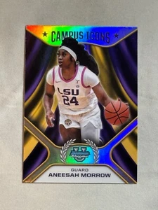2024-25 Bowman Chrome University Refractor Campus Icons Aneesah Morrow LSU - Picture 1 of 2